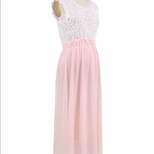 Lace pink dress size L
